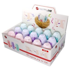 PRETTY LOVE – Double Sided Masturbator Egg (15 Units, Reversible Design)