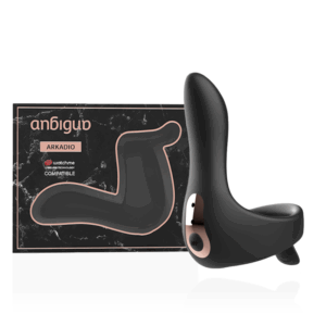 ANBIGUO Arkadio — Διεγέρτης για Βάλανο & Περίνεο, 8 Λειτουργίες, Συμβατό με WatchMe, USB Επαναφορτιζόμενος, Αδιάβροχο IPX5