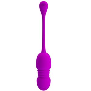 PRETTY LOVE - Callie Επαναφορτιζόμενο Vibrating Egg με 12 Δονήσεις & 12 Κινήσεις Μωβ