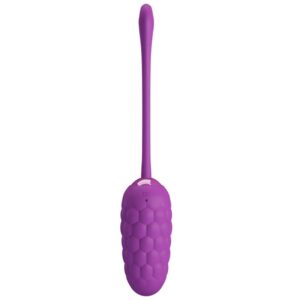 PRETTY LOVE - Vibrating Egg Επαναφορτιζόμενο με Marine Texture Μωβ