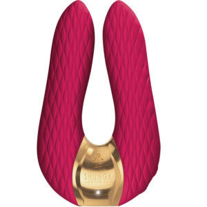 SHUNGA AIKO Intimate Massager Φούξια — 10 Λειτουργίες, Διπλός Κινητήρας, USB Επαναφορτιζόμενο