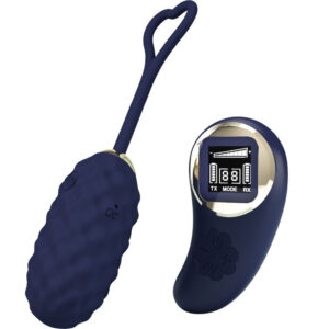 PRETTY LOVE - Vivian Επαναφορτιζόμενο Vibrating Egg με Ασύρματο Χειριστήριο Μπλε