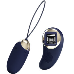 Pretty Love – Mina Remote Vibrating Egg (Blue) | 10 Λειτουργίες, 9 Ταχύτητες, Ασύρματο Χειριστήριο, USB