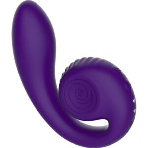 Snail Vibe – Gizi Dual Stimulator Μωβ (5 Ταχύτητες, Διπλός Μηχανισμός, USB Επαναφορτιζόμενο, Ιατρική Σιλικόνη)