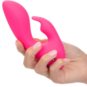 CalExotics – So. Cal Sunshine Vibrator Rabbit Fuchsia (3 Ταχύτητες, 10 Δονήσεις, Αδιάβροχο, USB Επαναφορτιζόμενο)