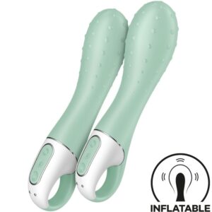 Satisfyer – Air Pump Vibrator 3 Inflatable G-Spot Mint (12 Προγράμματα, Αδιάβροχο IPX7, USB Επαναφορτιζόμενο)