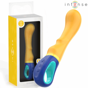 INTENSE – Shaggy G-Spot Vibrator Κίτρινο (IPX7, Multi-Mode)
