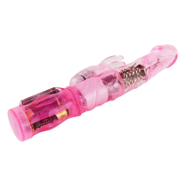 BAILE – Pink Rabbit Mini Rotator Ροζ Συσκευή με Περιστροφή & 20 Modes (Battery) - Image 4