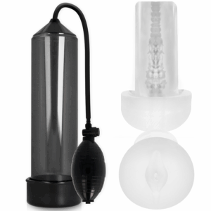 Pump Addicted – RX3 Μαύρο με Pleasure Sleeve