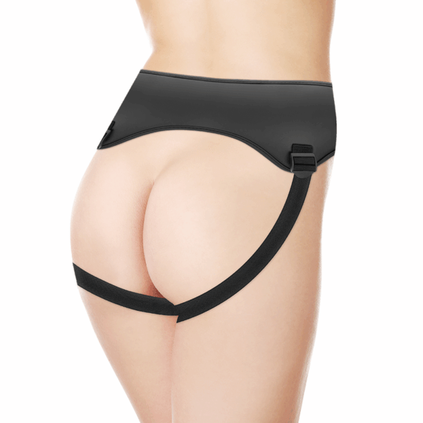 Cyber Silicock - Strap-On Ζώνη Με 3 Δαχτυλίδια Free - Image 3