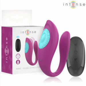 INTENSE – ANNIE U-Shaped ομοίωμα σώματος με τηλεχειριστήριο Purple