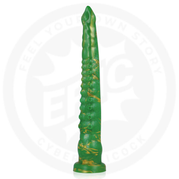 EPIC – Hylos Green Flash Massager | 29,5 cm, Οργανικός Σχεδιασμός, Premium Σιλικόνη - Image 2