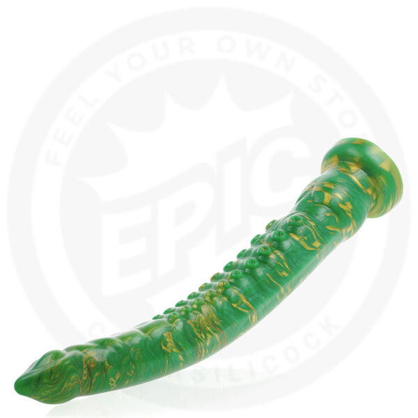 EPIC – Hylos Green Flash Massager | 29,5 cm, Οργανικός Σχεδιασμός, Premium Σιλικόνη - Image 6