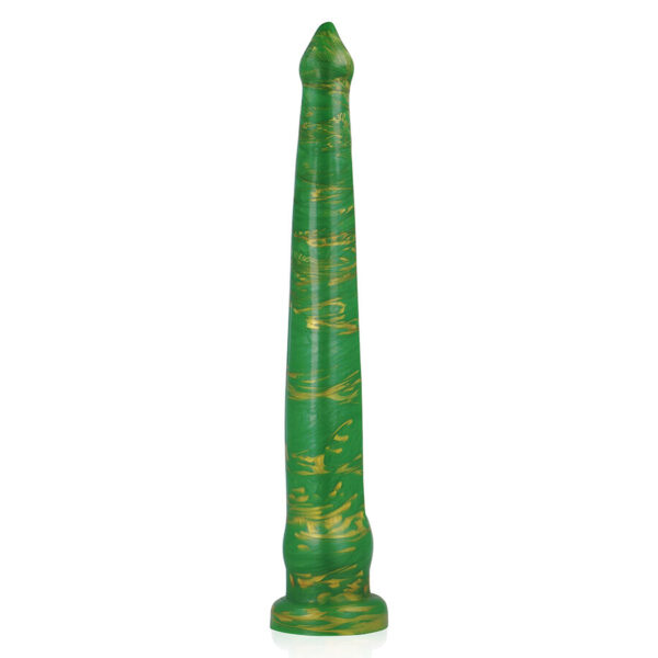EPIC – Hylos Green Flash Massager | 29,5 cm, Οργανικός Σχεδιασμός, Premium Σιλικόνη - Image 8