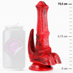 EPIC – Vulcanus Night Dragon Massager | 19,5 cm, Mythic Design, Premium Σιλικόνη